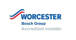 Worcester Bosch Accredited certification logo - Authorized manufacturer accreditation